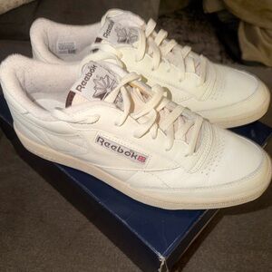 Reebok Club C 85 Vintage Sneakers Men’s 10.5 Off-White